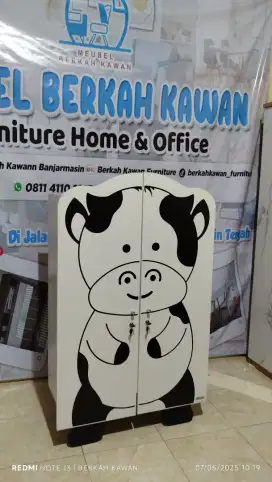 Lemari pakaian anak sapi!! Siap antar