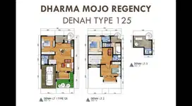 Di Jual Rumah sisa 1 unit, buruan mumpung harga terjangkau 1,6M