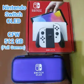 Nintendo Switch OLED Bundle - 512GB Full Games