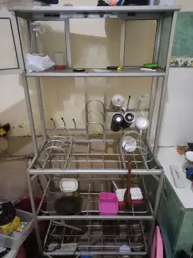 Rak Piring Aluminium