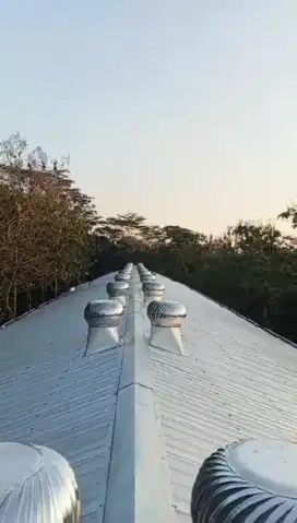 Turbin ventilator untuk gudang dan pabrik