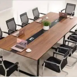 Meja rapat meja meeting meja kantor meja pertemuan meja kerja