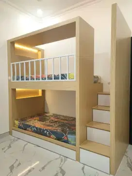 Dipan ranjang anak dipan anak tempat tidur tingka