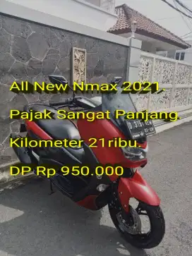 Nmax 2021. Pajak Panjang. Standar. Mulus. KM Low. Ban Baru. Bisa TT