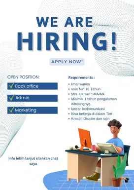 INFO LOKER JAKARTA FREE