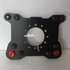 Tombol klakson tambahan stir racing external horn button steering
