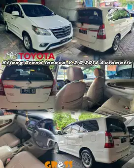 Toyota Kijang Innova V 2.0 TH 2014 Automatic Pertalite