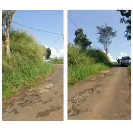 DI JUAL TANAH MURAH LUAS 500M VIEW KOTA DI GEDUNG AIR 700JT NEGO