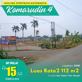 KAVLING SIAP BANGUN PINGGIR JALAN ASPAL UTAMA