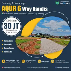 TANAH MURAH KREDIT BELAKANG PASAR WAYKANDIS