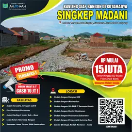 TANAH KAVLING KREDIT BANDAR LAMPUNG DKT KAMPUS UIN DAN ITERA