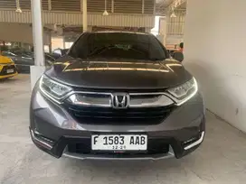 HONDA CR-V TURBO PRESTIGE 1.5  AT 2018 Abu-abu  F1583AAB KREDIT COP