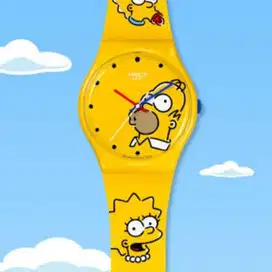 Jam dinding swatch maxi simpson