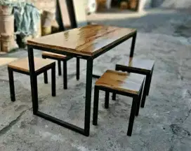 Meja cafe meja makan meja kedai meja restoran meja angkringan