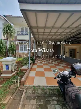 Disewakan Rumah 2 Lantai di Kota Wisata