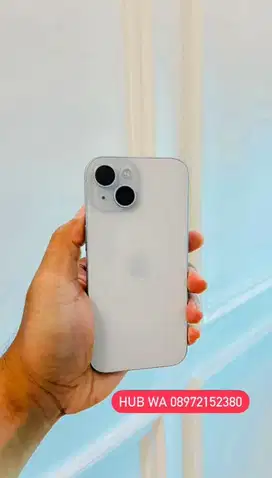 DIJUAL IPHONE 15 128 GB RESMI BUKAN INTER WARNA BIRU