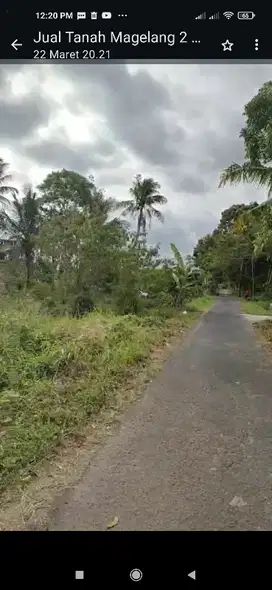 Tanah Pekarangan 1 Hektar dkt kampus UII  jakal  ngaglik sleman