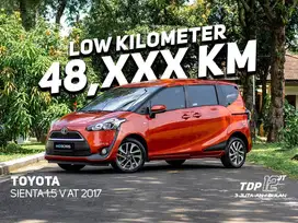 FREE DETAILING TOYOTA SIENTA 1.5 V AT 2017 ORANGE METALIK MATIC MBCRS