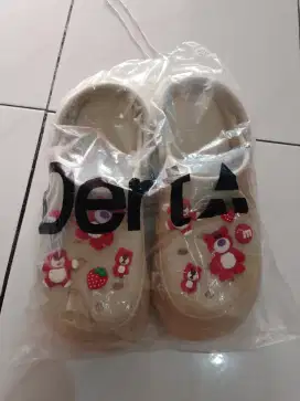 Sandal Selop Wedges Slip On Korea 2025