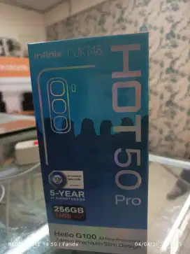 Infinix hot 50 pro plus 8+8/256gb baru garansi resmi bisa TT Kredit