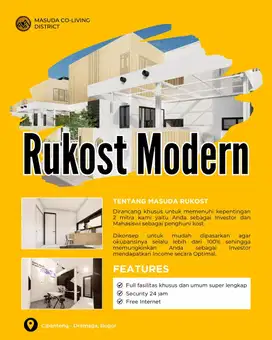 Investasi Rumah Kost Premium Dekat IPB, Ciampea