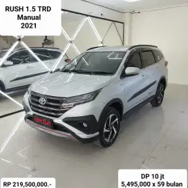 RUSH 1.5 TRD MANUAL 2021 KONDISI ISTIMEWA SUPER MULUS