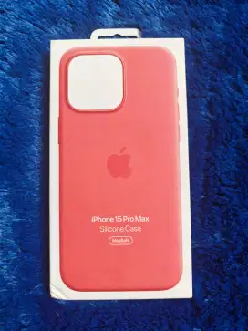 Case Casing iPhone 15 Pro Max ProMax Silicone MagSafe Original Apple