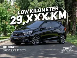 FREE GARANSI MESIN HONDA BRIO 1.2 RS AT HITAM 2021 MATIC MOBCARS