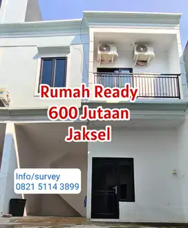 Dijual Rumah Cluster Ready Siap Huni Akses mobil di Ciganjur Jaksel