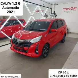 CALYA 1.2 G AUTOMATIC 2021 KONDISI ISTIMEWA SUPER MULUS
