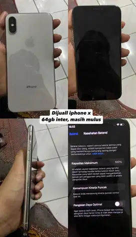 IPHONE X 64GB INTER