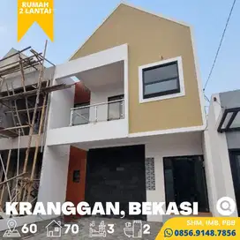 Rumah dijual Murah Kranggan, Bekasi dekat ke Tol Jatiwarna, Free Biaya