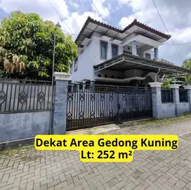 Rumah Tanah Luas Dekat Area Jalan Gedong Kuning