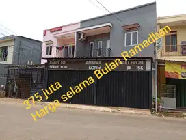 Ruko 2Lt/Surat AJB/Lt 60/Lb 90/ Kamar 1 No tawar/pengasinan baru