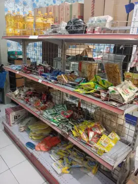 Rak gondola  bekas cukup baik