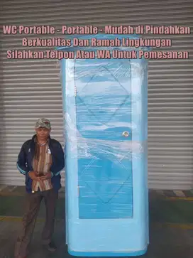 WC PORTABLE - TOILET OUT DOOR- TOILET FIBERGLASS