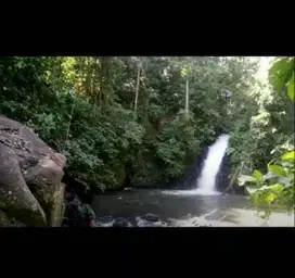 Dijual tanah ada air terjun dan view laut Tanawangko
