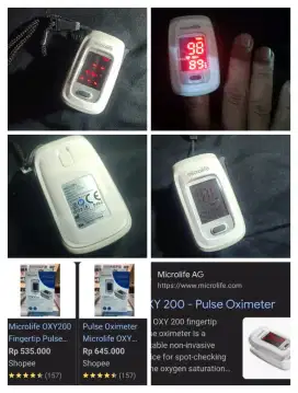 MICROLIFE OXY 200 - Fingertip pulse oximeter