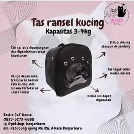 Promo Tas ransel kucing/ anjing