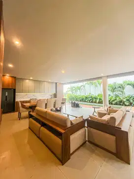Brand New Full Furnished Villa Kaba Kaba Munggu Rice Field View