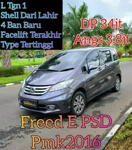 (Low KM) Honda Freed E PSD 2016 RS 2015 Jazz Sienta Matic AT CVT
