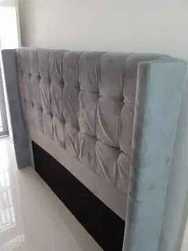 Dijual Divan Dan sandaran spring bed,pemakaian 1 bln ,msh seperti baru