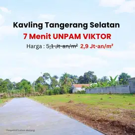 Harga Promo Tanah Tangsel ,Cocok Untuk Investasi  Legalitas SHM