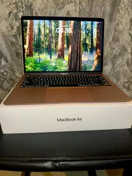 MacBook Air M1 2020 ex iBox ID/A Rose Gold Sangat Mulus