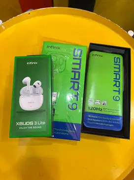 Bundling Infinix Smart 9 Tws Xbuds 3 Lite