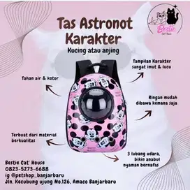 Promo tas ransel kucing astronot karakter