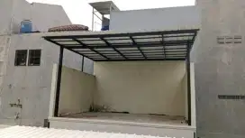 Kanopi bajaringan atap alderon doubel