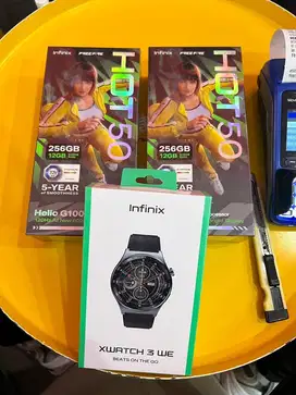 Infinix Hot 50 Bundling Smart Wacth XW 3E