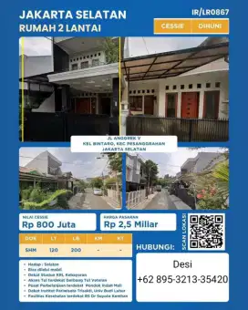 CESSIE RUMAH BAGUS BINTARO JAKARTA SELATAN