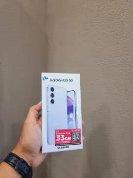 JUAL CEPAT HP SAMSUNG A55 5G 12/256 SEGEL ORI NEW BNIB